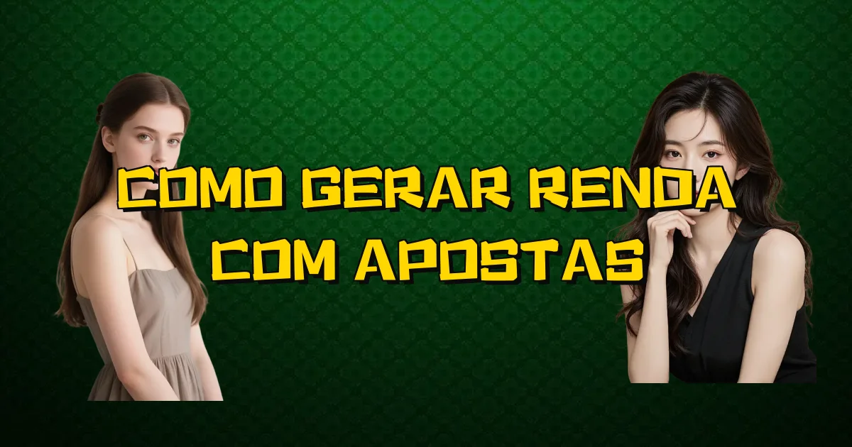 Como Gerar Renda Com Apostas Oficial