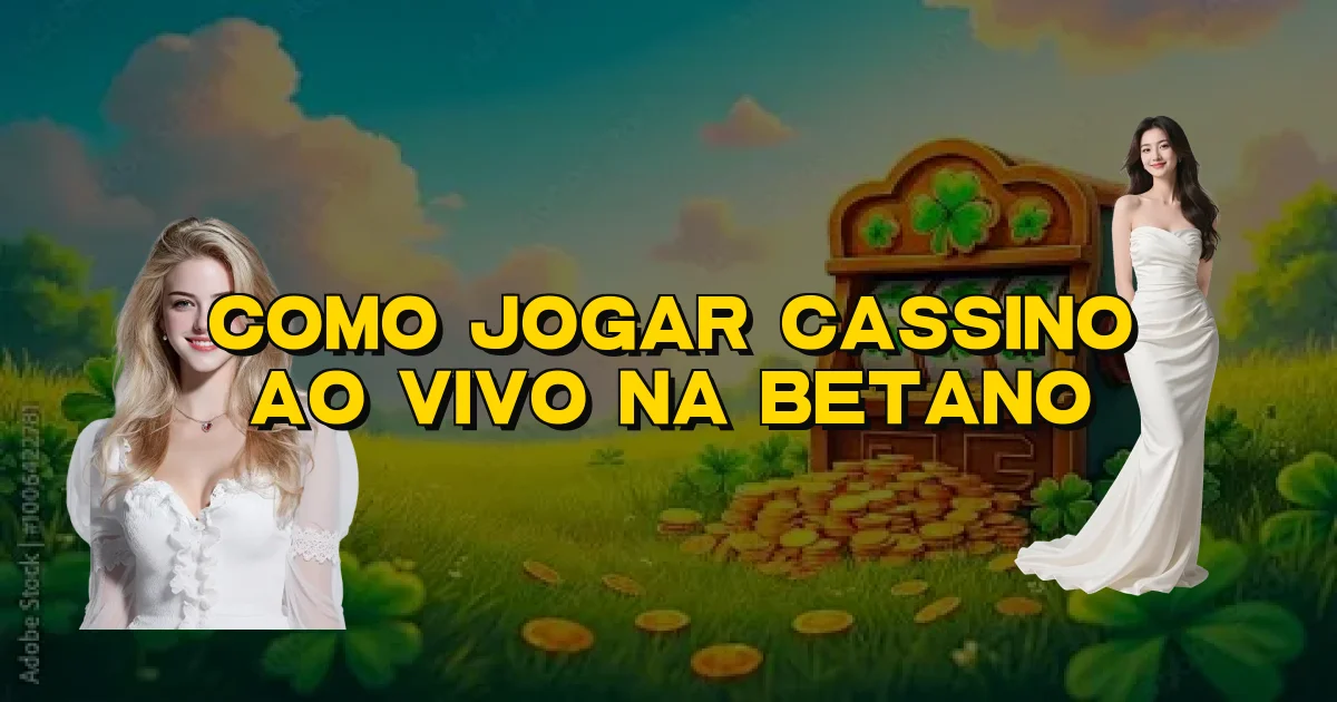 Como Jogar Cassino Ao Vivo Na Betano Oficial