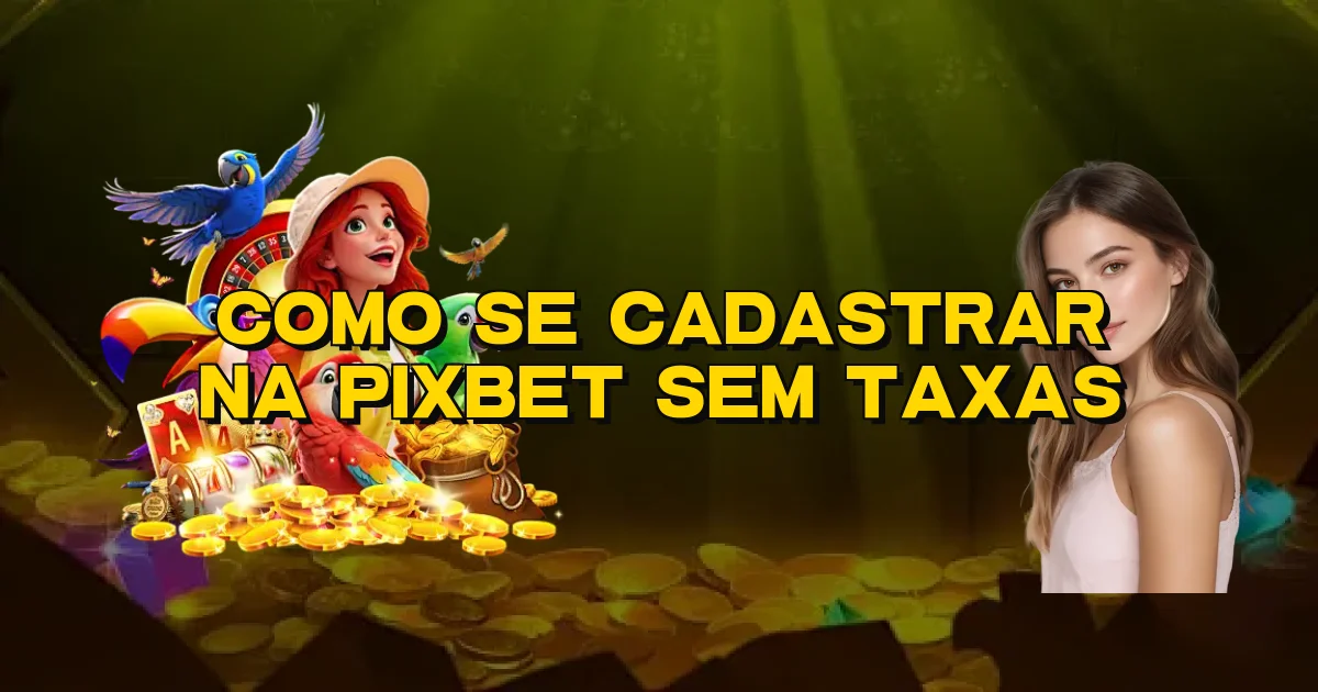 Como Se Cadastrar Na Pixbet Sem Taxas Oficial