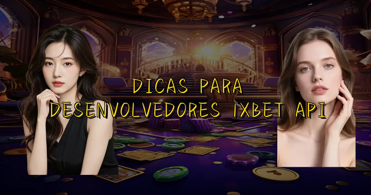 Dicas Para Desenvolvedores 1Xbet Api Oficial