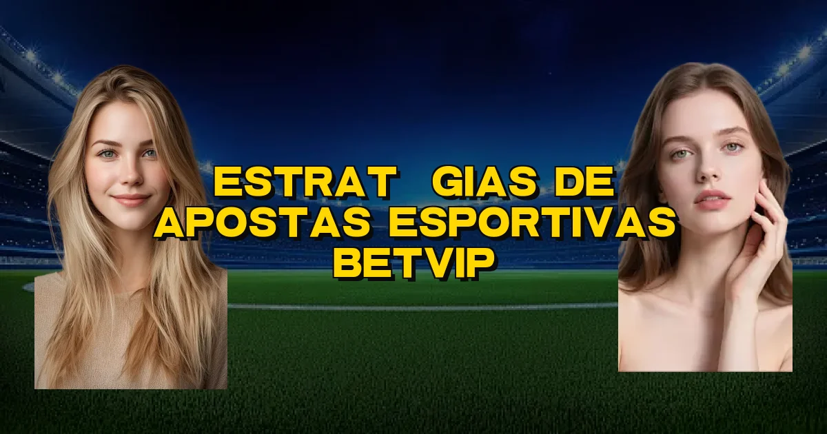 Estratégias De Apostas Esportivas Betvip Oficial