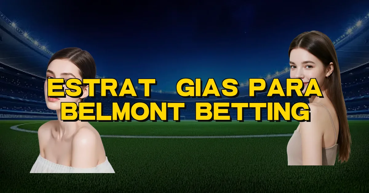 Estratégias Para Belmont Betting Oficial