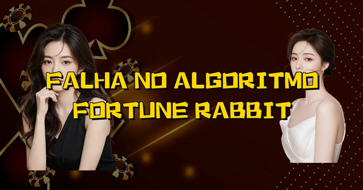 Falha No Algoritmo Fortune Rabbit Oficial