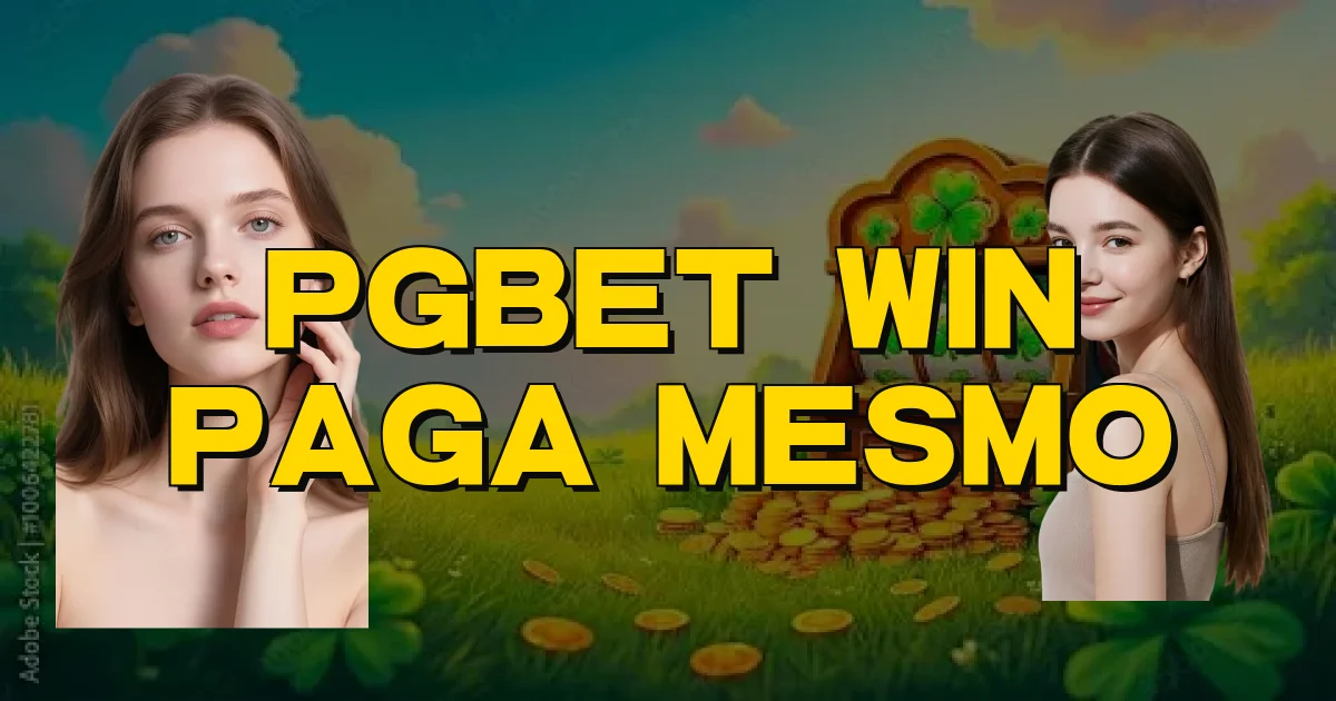 Pgbet Win Paga Mesmo Oficial