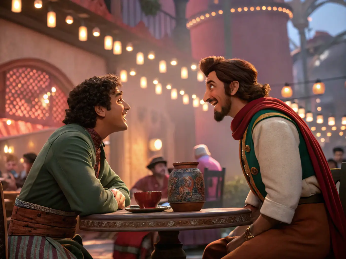 A vibrant and colorful 2D animated scene featuring characters from 'The Adventures of Lila', showcasing the fluid movements and expressive designs typical of 2D animation.